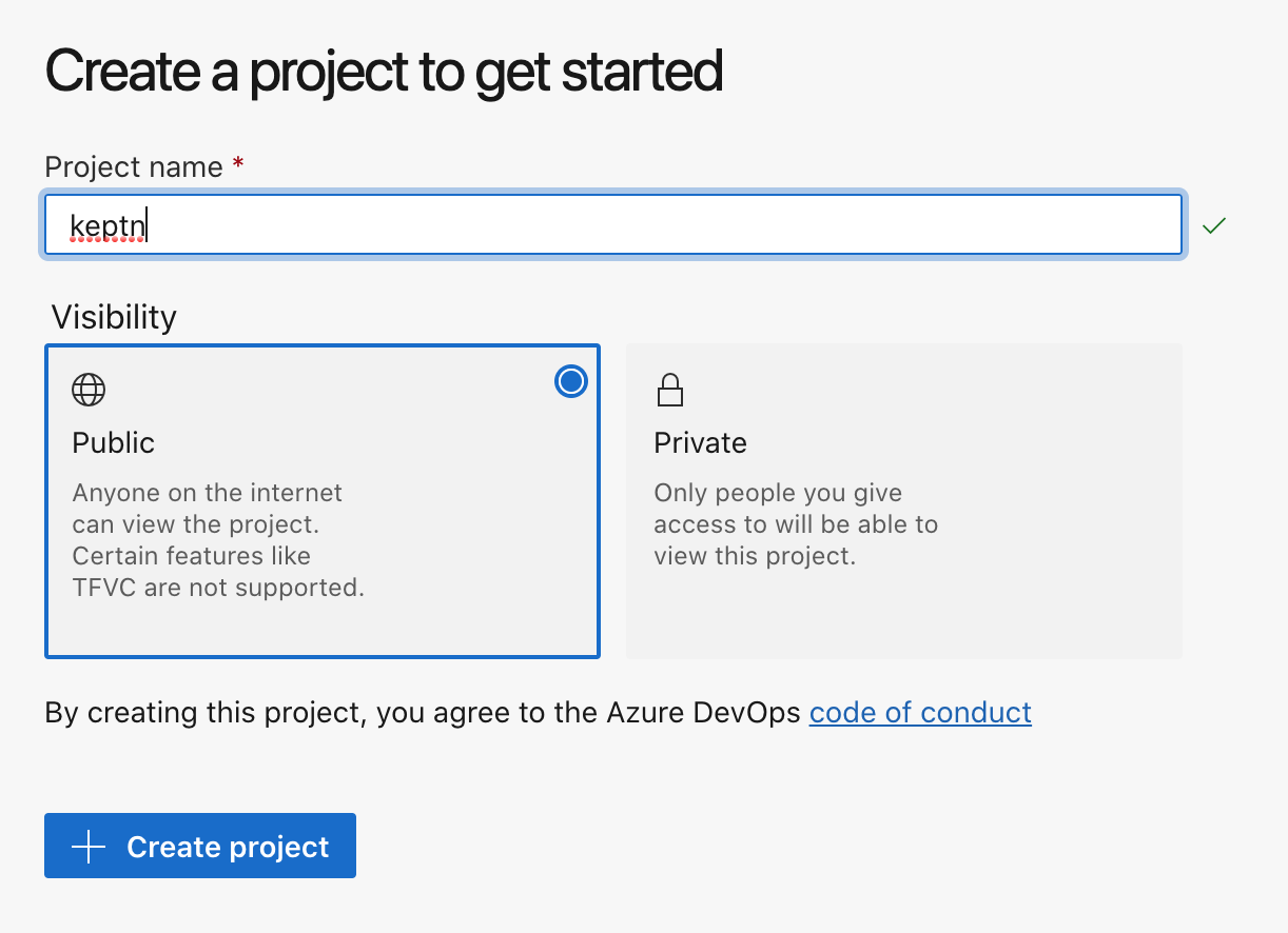 Azure DevOps repository